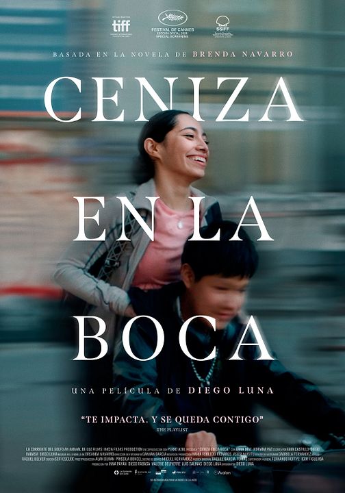 Ceniza en la boca : Cartel