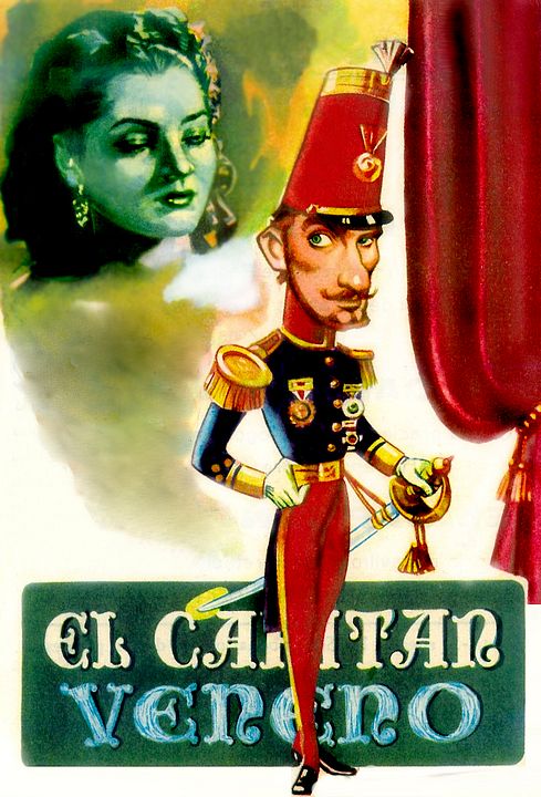 El capitán Veneno : Cartel