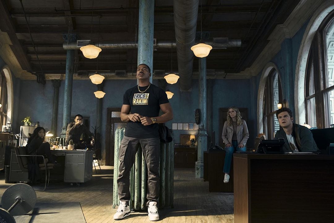 Foto Laz Alonso, Jack Quaid, Erin Moriarty, Tomer Capon, Karen Fukuhara