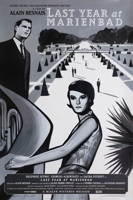 El año pasado en Marienbad : Cartel