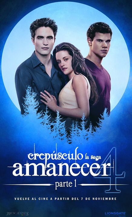 La saga Crepúsculo: Amanecer - Parte 1 : Cartel