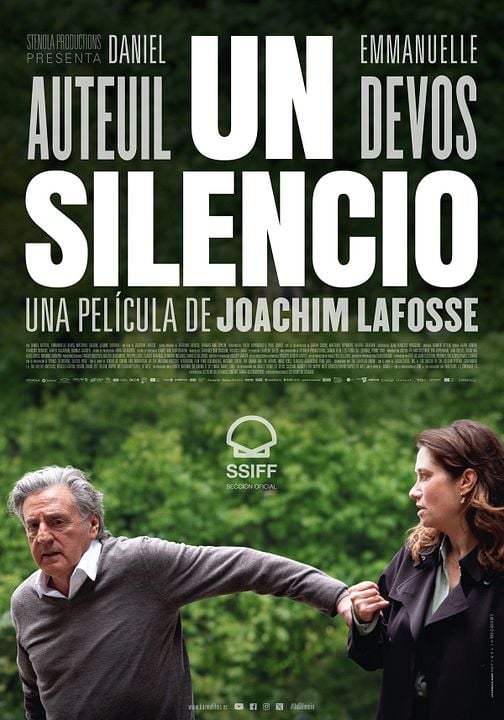 Un silencio : Cartel