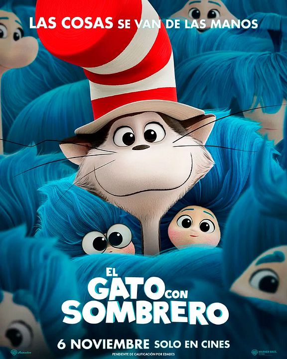 El gato con sombrero : Cartel