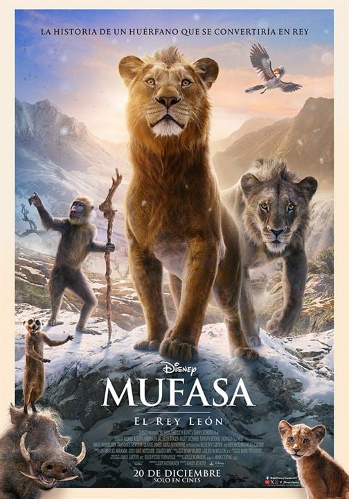 Mufasa: El rey león : Cartel