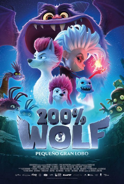 200% Wolf: Pequeño gran lobo : Cartel