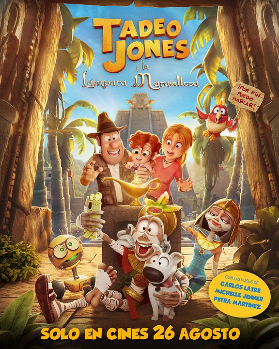 Tadeo Jones y la lámpara maravillosa : Cartel