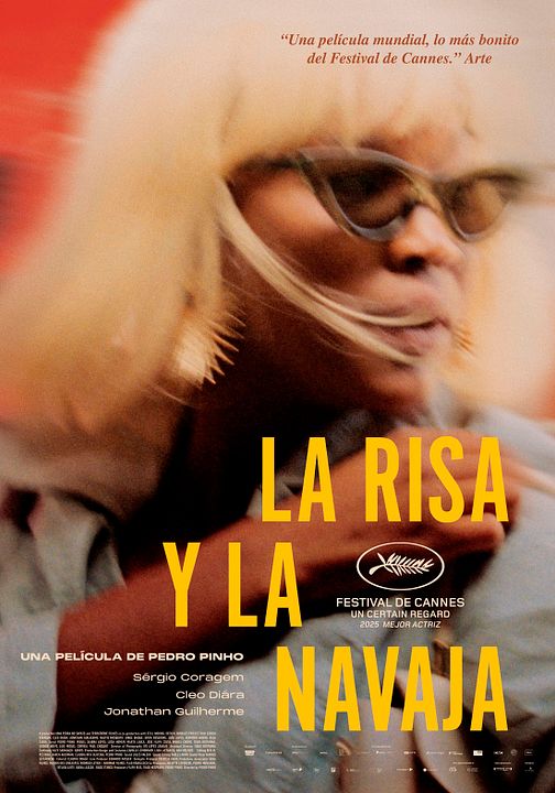 La risa y la navaja : Cartel