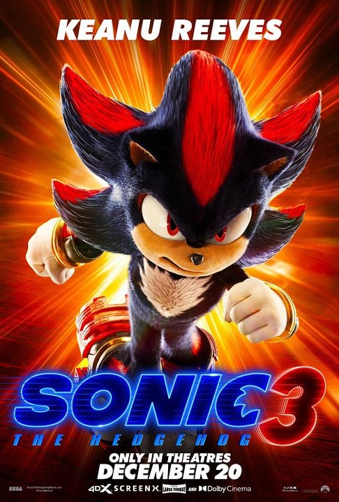 Sonic 3. La película : Cartel