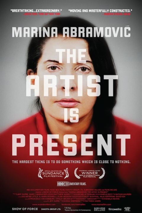 Marina Abramovic: The Artist Is Present : Cartel