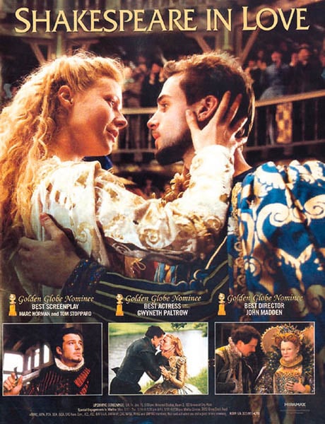 Shakespeare in Love (Shakespeare enamorado) : Cartel