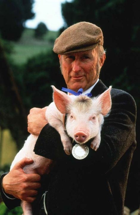 Babe, el cerdito en la ciudad : Foto James Cromwell