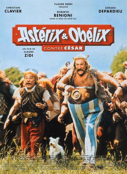 Astérix y Obélix contra César : Cartel