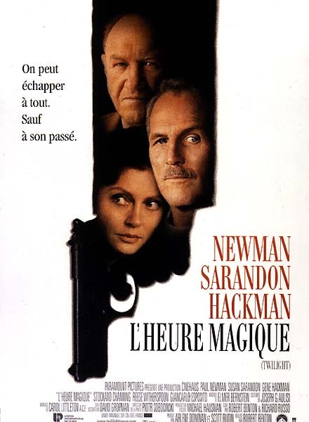 Al caer el sol : Cartel Paul Newman, Robert Benton