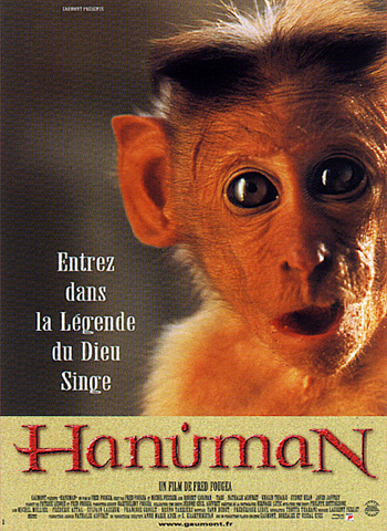 Hánuman, la leyenda del dios mono : Cartel Fred Fougea