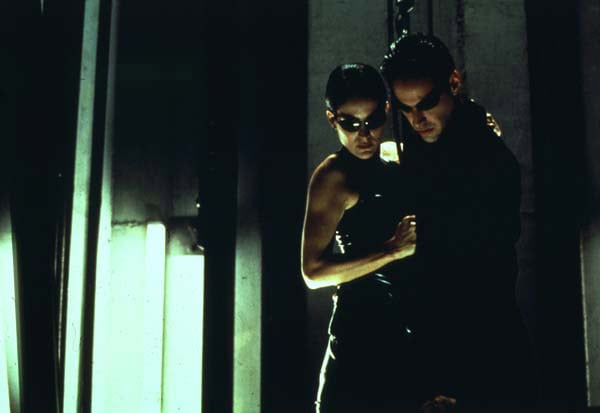 Matrix : Foto Carrie-Anne Moss, Keanu Reeves