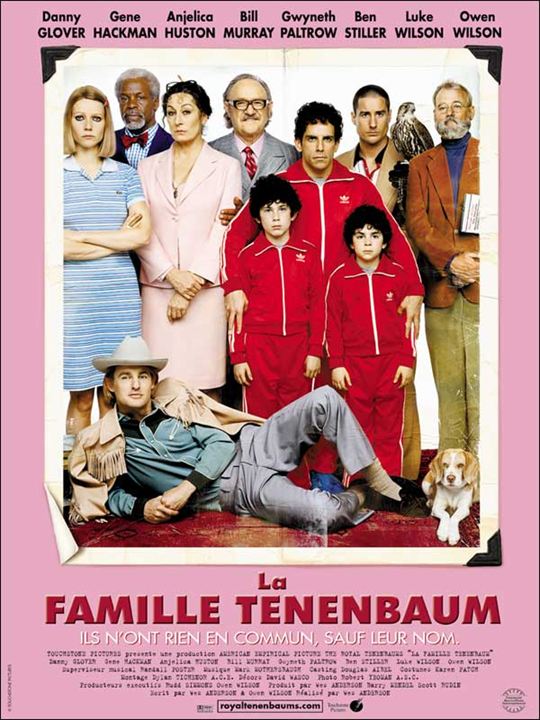 Los Tenenbaums, una familia de genios : Cartel