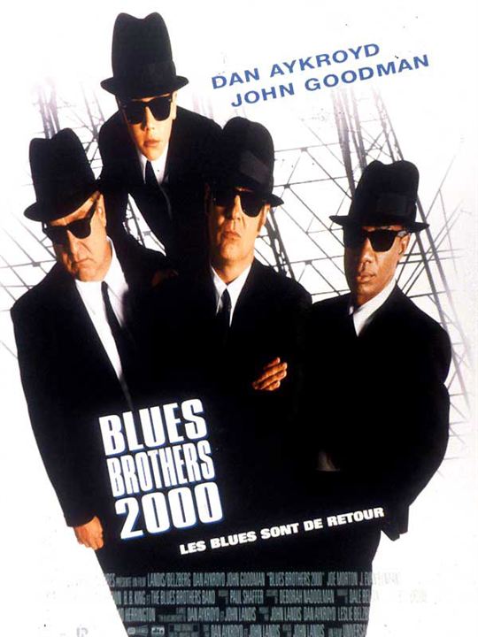 Blues Brothers 2000 (El ritmo continúa) : Cartel John Landis