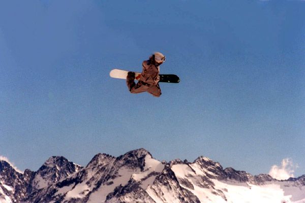 Snowboarder : Foto Olias Barco