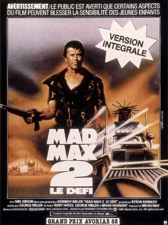 Mad Max 2: El Guerrero de la Carretera : Cartel