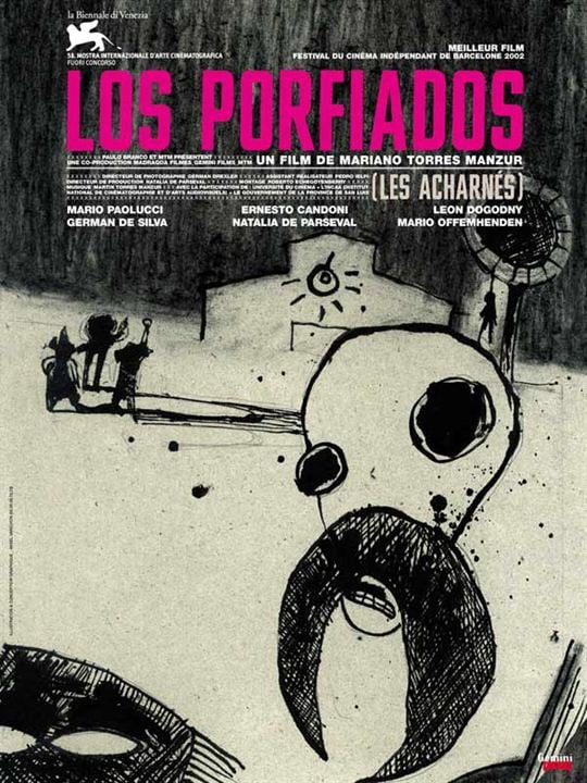 Los porfiados : Cartel