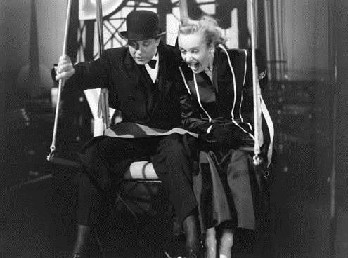 Matrimonio original : Foto Robert Montgomery, Alfred Hitchcock, Carole Lombard
