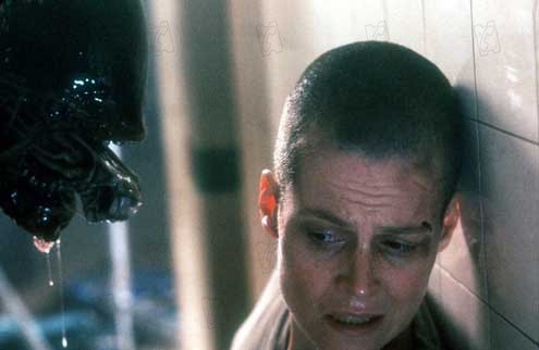 Alien³ : Foto Sigourney Weaver, David Fincher
