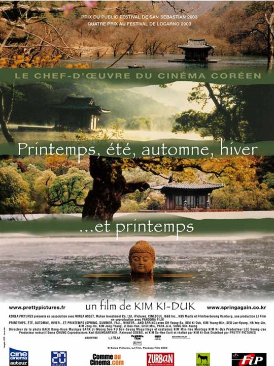Primavera, Verano, Otoño, Invierno... y Primavera : Cartel Kim Ki-duk