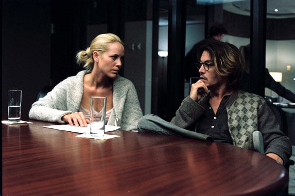 La ventana secreta: Johnny Depp, Maria Bello, David Koepp