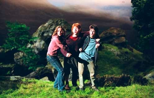 Harry Potter y el Prisionero de Azkaban : Foto Alfonso Cuarón, Daniel Radcliffe, Emma Watson, Rupert Grint