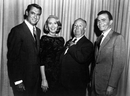 Con la muerte en los talones : Foto Cary Grant, Alfred Hitchcock, Eva Marie Saint, James Mason