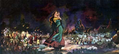 Mother India : Foto Mehboob Khan