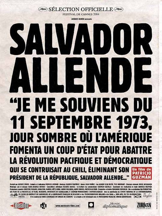 Salvador Allende : Cartel Patricio Guzmán