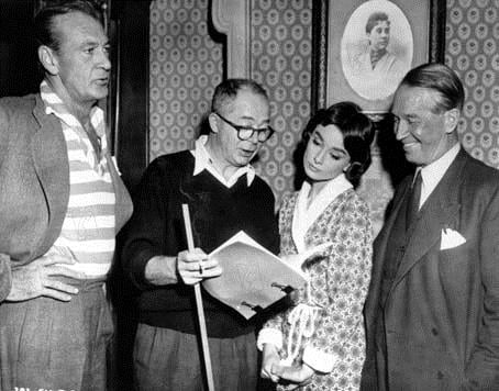 Ariane : Foto Audrey Hepburn, Maurice Chevalier, Billy Wilder, Gary Cooper