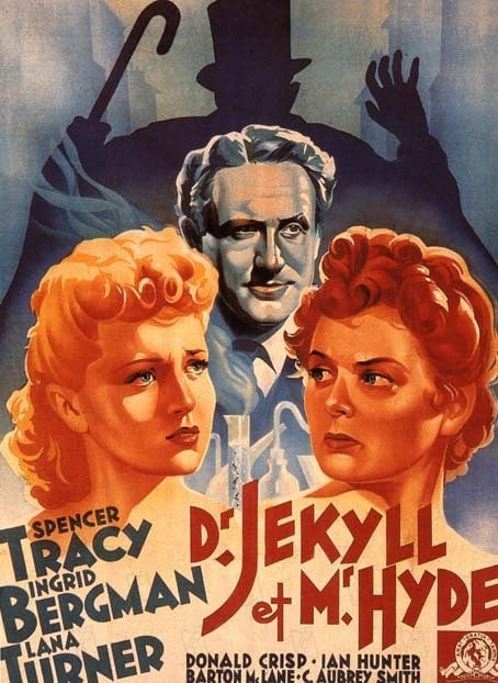 El extraño caso del Dr. Jekyll : Cartel Victor Fleming, Lana Turner