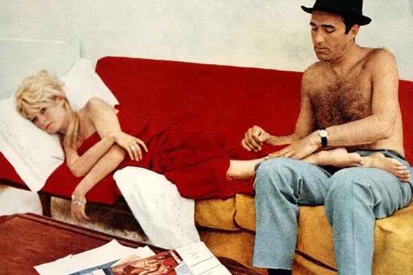 El desprecio : Foto Jean-Luc Godard, Michel Piccoli, Brigitte Bardot
