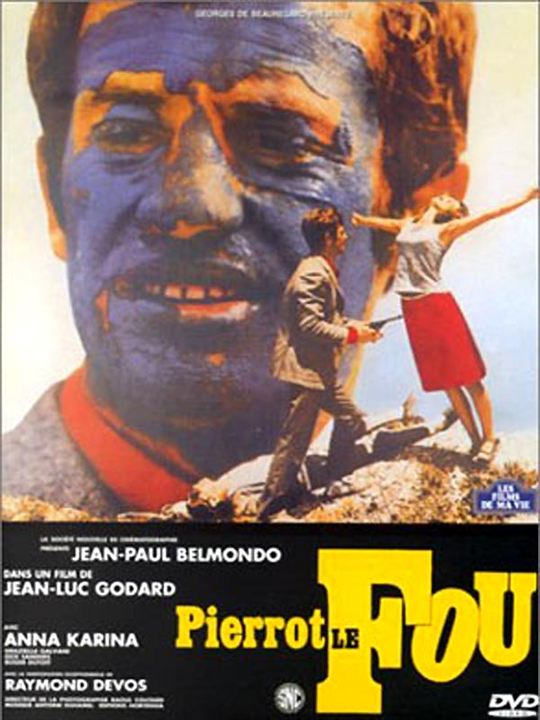 Pierrot el loco : Cartel Jean-Luc Godard