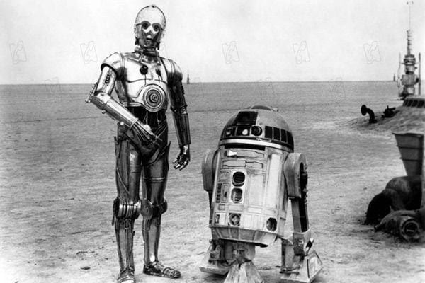 Star Wars: Episodio IV - Una nueva esperanza (La guerra de las galaxias) : Foto Anthony Daniels, Kenny Baker