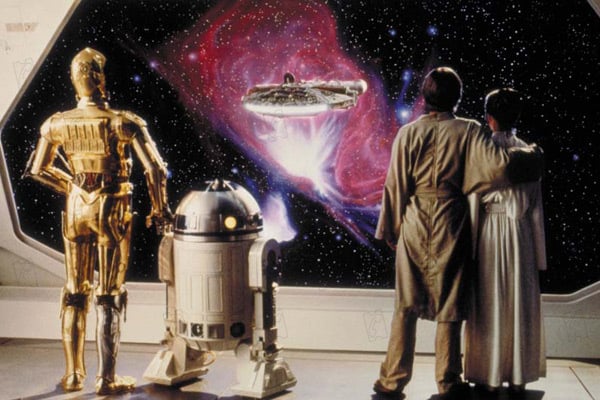 Star Wars : Episodio V - El imperio contraataca : Foto Carrie Fisher, Kenny Baker, Anthony Daniels, Irvin Kershner, Mark Hamill