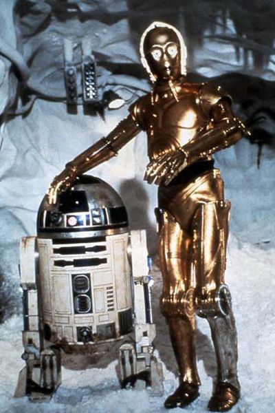 Star Wars : Episodio V - El imperio contraataca : Foto Kenny Baker, Anthony Daniels, Irvin Kershner