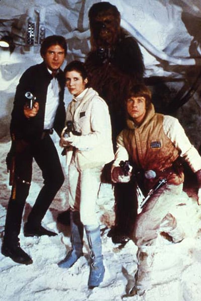 Star Wars : Episodio V - El imperio contraataca : Foto Carrie Fisher, Irvin Kershner, Mark Hamill, Harrison Ford, Peter Mayhew