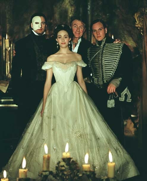 El fantasma de la Ópera de Andrew Lloyd Webber : Foto Patrick Wilson, Emmy Rossum, Joel Schumacher, Gerard Butler