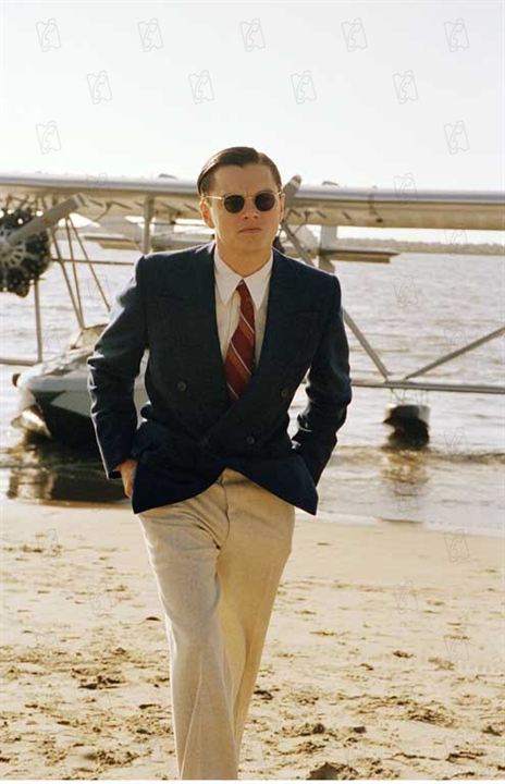 El Aviador : Foto Leonardo DiCaprio, Martin Scorsese