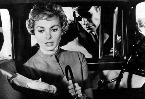 Psicosis : Foto Janet Leigh, Alfred Hitchcock