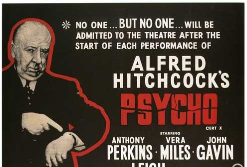 Psicosis : Foto Anthony Perkins, Alfred Hitchcock