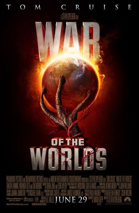 La guerra de los mundos : Cartel