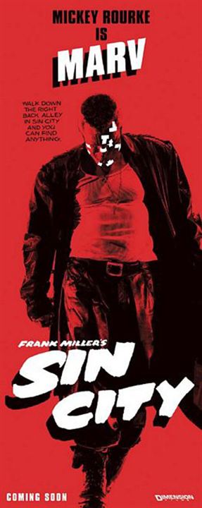 Frank Miller's Sin City (Ciudad del pecado) : Cartel