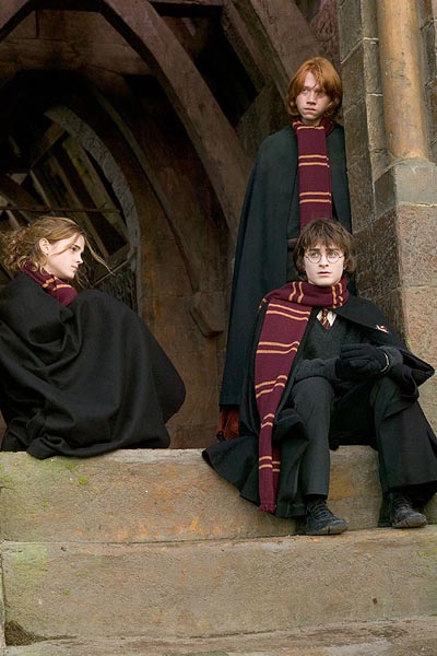 Harry Potter y el Cáliz de Fuego : Foto Rupert Grint, Daniel Radcliffe, Emma Watson