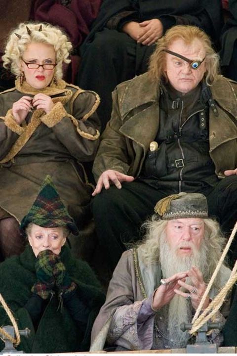 Harry Potter y el Cáliz de Fuego : Foto Michael Gambon, Mike Newell, Miranda Richardson, Brendan Gleeson, Maggie Smith