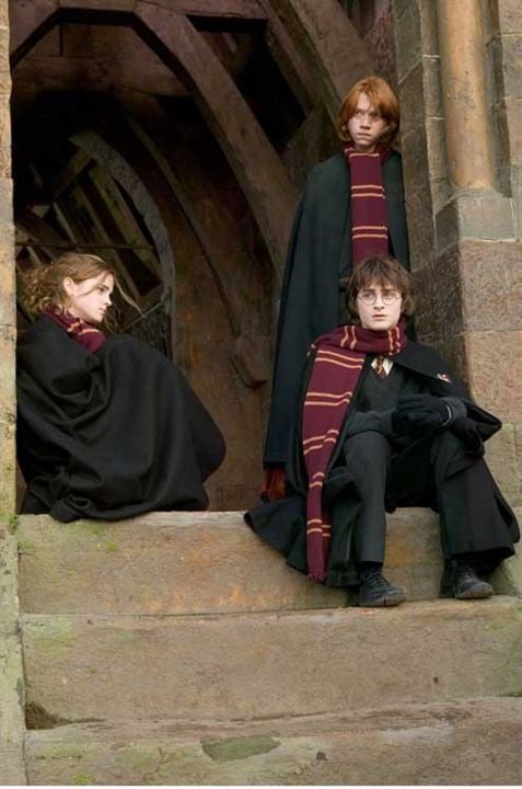 Harry Potter y el Cáliz de Fuego : Foto Mike Newell, Daniel Radcliffe, Emma Watson, Rupert Grint