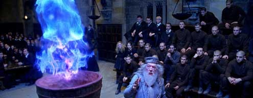 Harry Potter y el Cáliz de Fuego : Foto Michael Gambon, Mike Newell